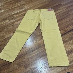 Yellow Levi Strauss & Co Denim Jeans
